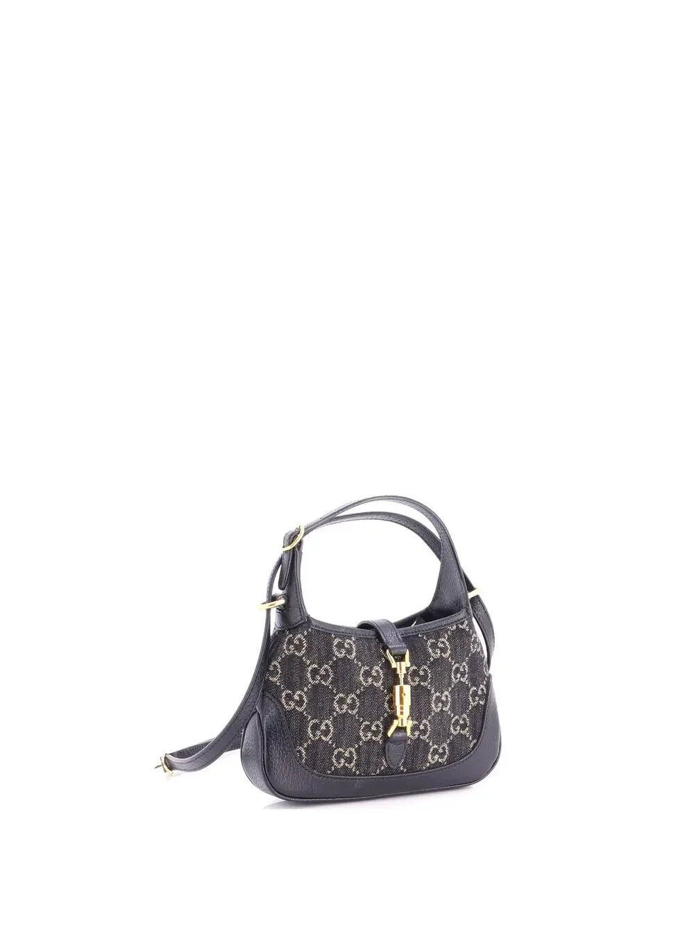 Gucci Jackie Hobo Gg Denim Mini #286020G16B